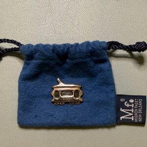 Mignon Faget Silver Streetcar Pendant